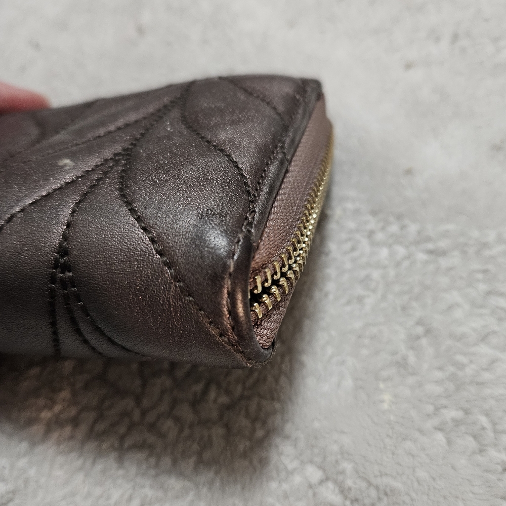 Kate Spade Metallic Oak Briar Lane Quilted Convertible Bag And Matching … - Picture 2 of 12
